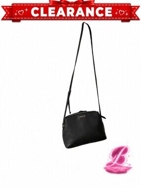 3/$15 Nine West Black Crossbody Everyday Bag - Black - EUC
